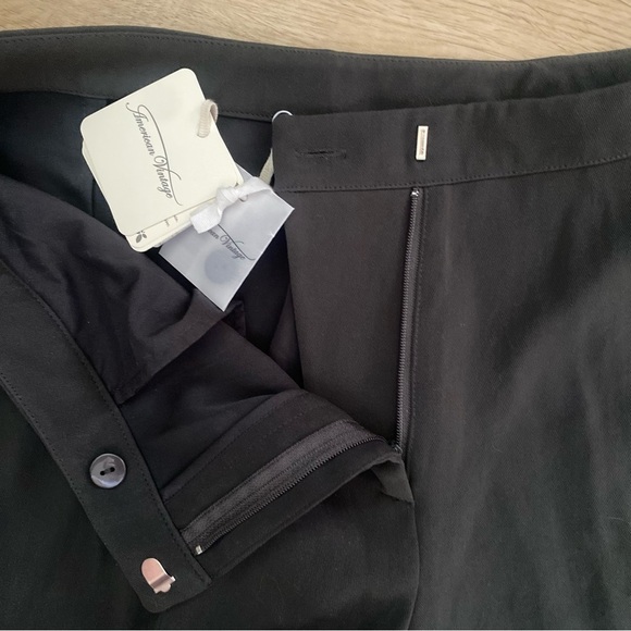 Classic Workwear Pants AMERICAN Vintage Olive Green Dress Pants Trousers - Picture 9 of 14